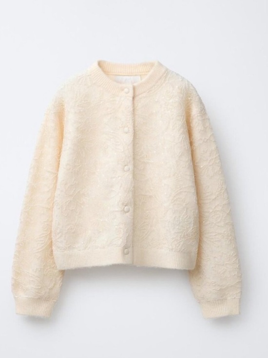 Zara Other - NWT Zara girls cream cardigan 11/12
